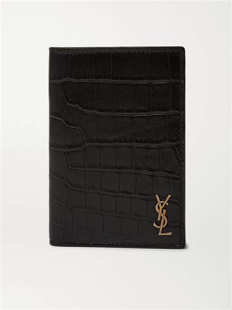 ysl black wallet men|ysl wallet price.